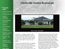 Tablet Screenshot of clarksvillestationroxboro.com